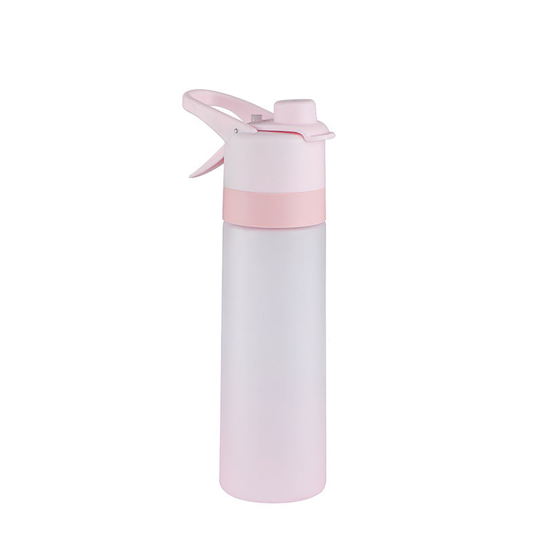 2-in-1 Spray Water Bottle - Sports Hydration & Cooling Mist Bottle