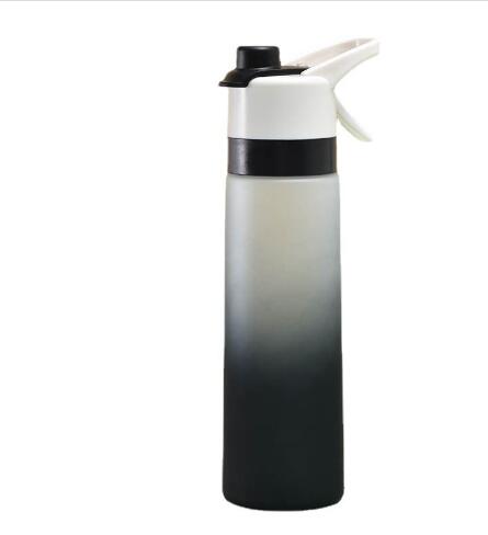 2-in-1 Spray Water Bottle - Sports Hydration & Cooling Mist Bottle