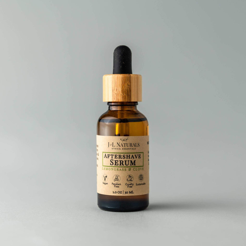 Aftershave Serum Duo - Natural Post-Shave Treatment | J and L Naturals