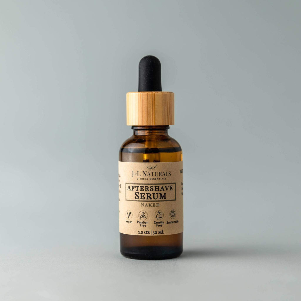 Aftershave Serum Duo - Natural Post-Shave Treatment | J and L Naturals