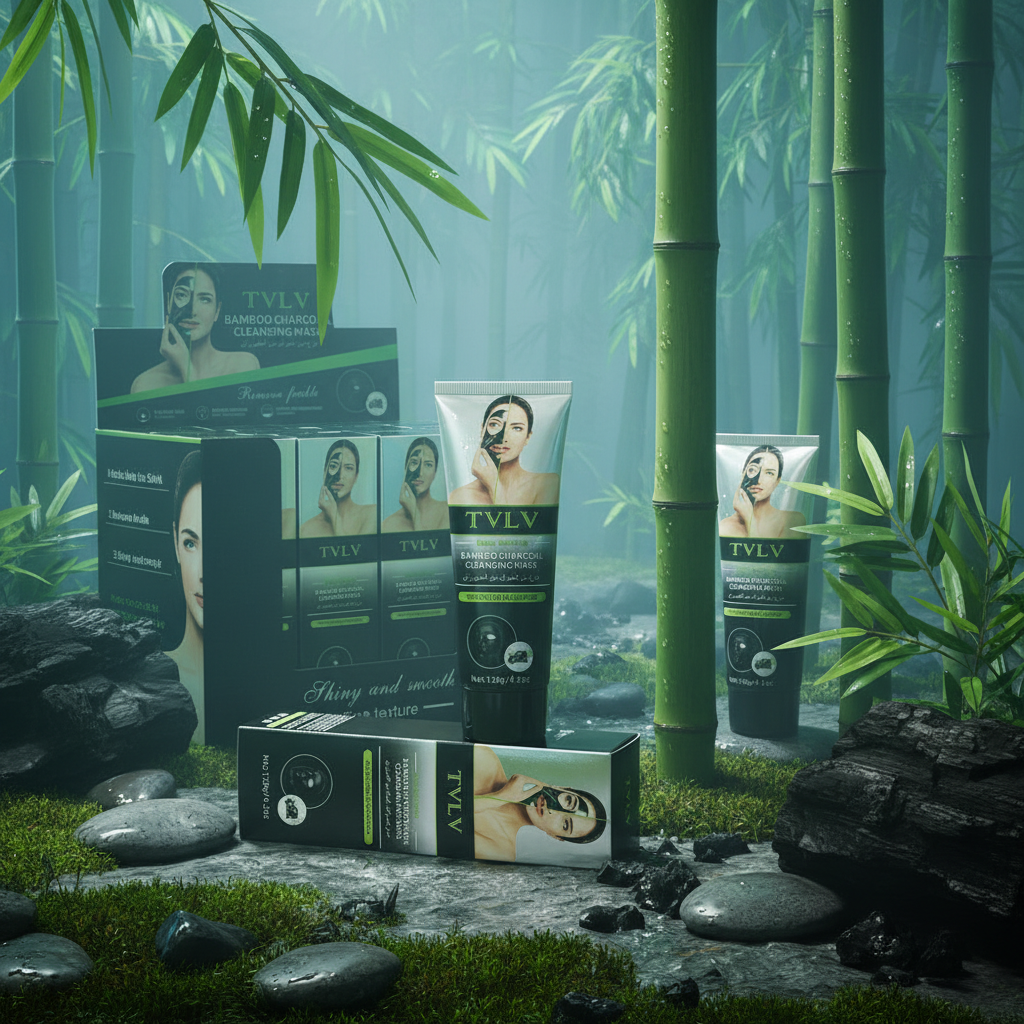 Artistic bamboo forest