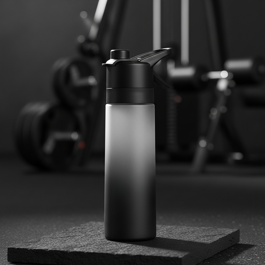2-in-1 Spray Water Bottle - Sports Hydration & Cooling Mist Bottle