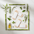 Botanical flat lay