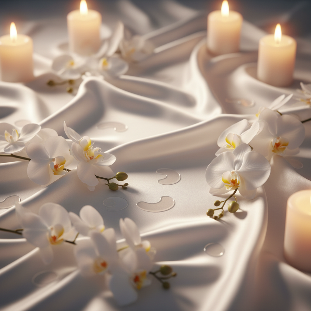 Cinematic masterpiece con orchidee