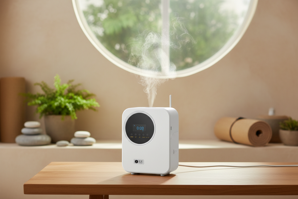 Diffusore in ambiente spa