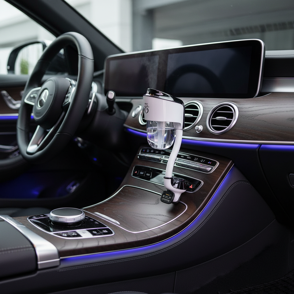 Diffusore in veicolo moderno