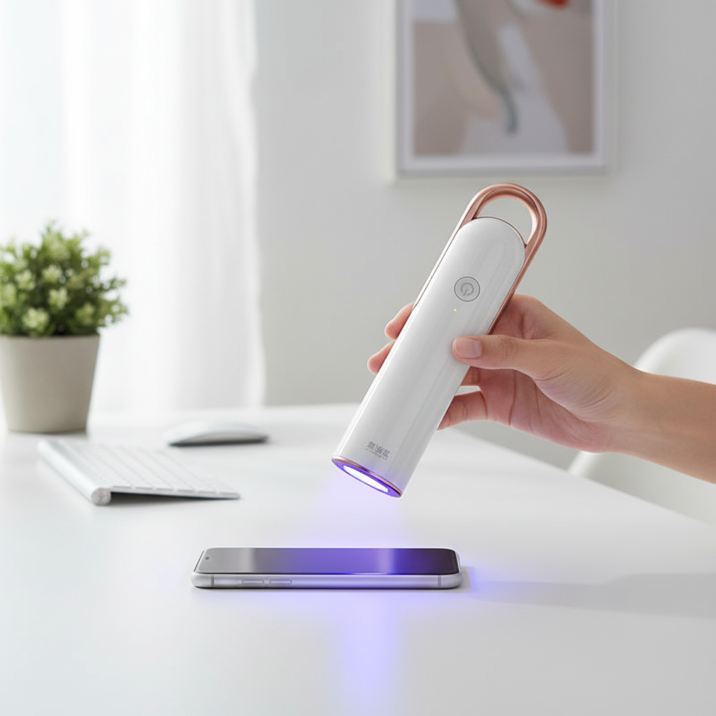 Disinfecting smartphone lifestyle
