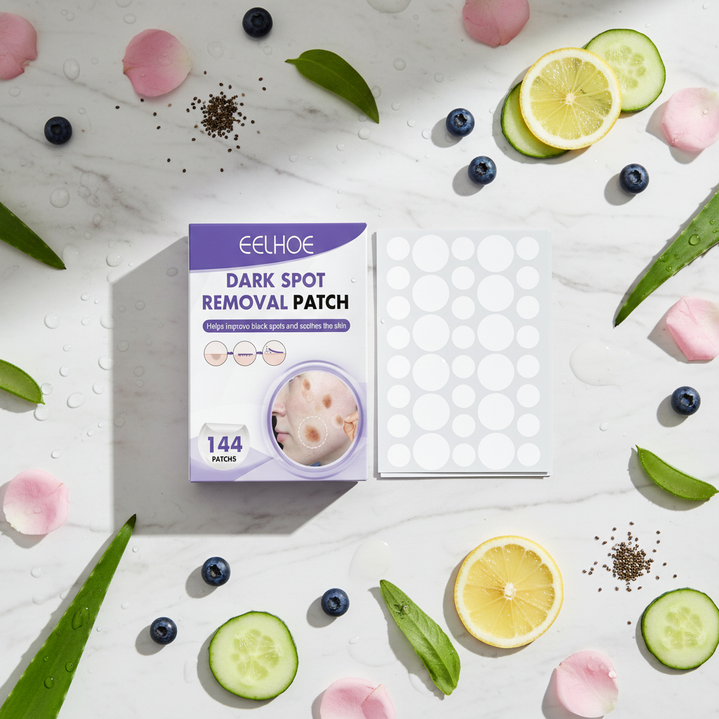 Flat lay elegante con botanici