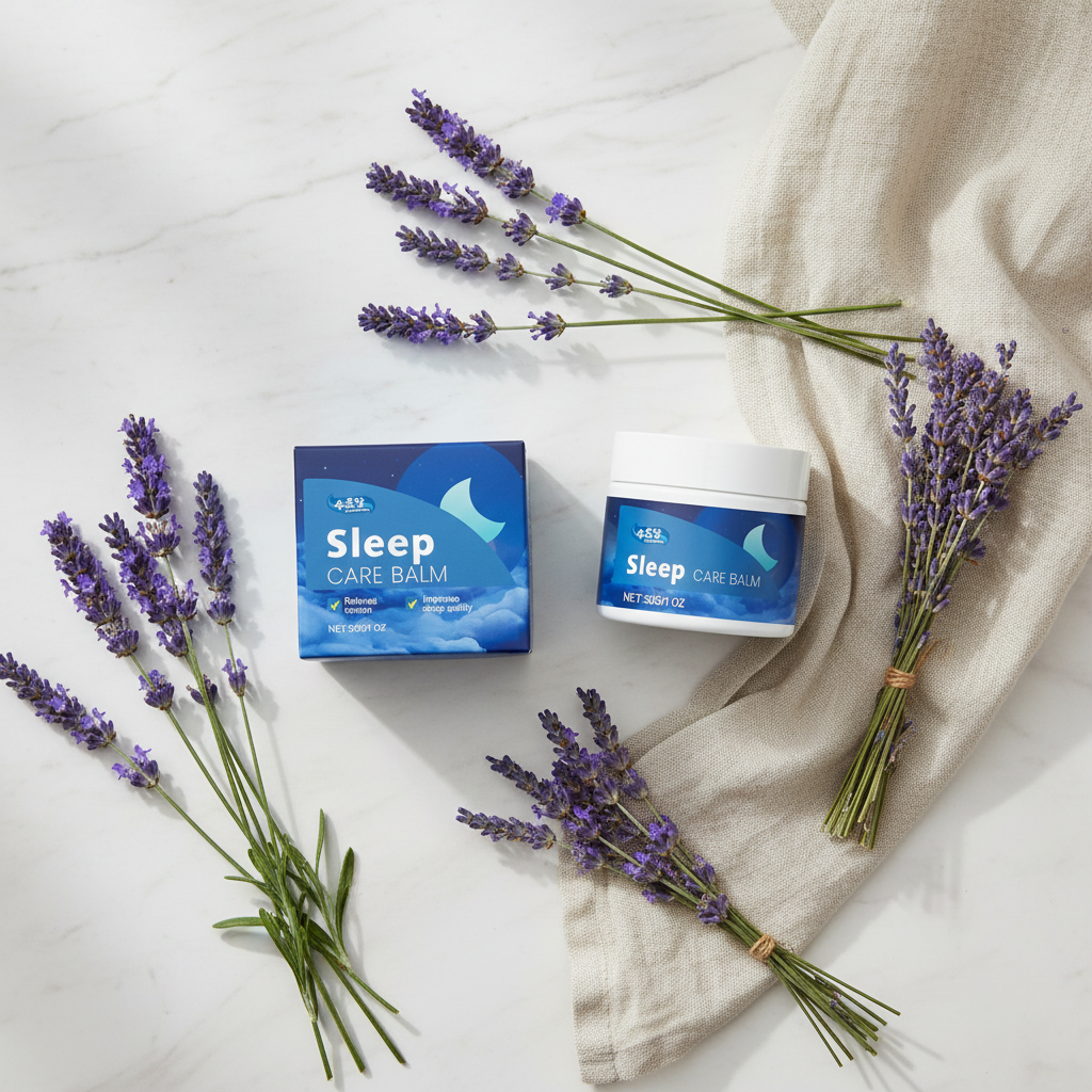 Flat lay elegante con fiori di lavanda