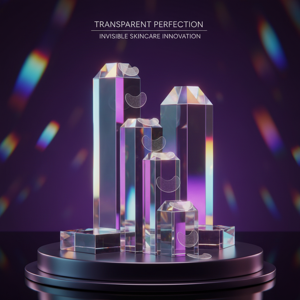 Hero shot spettacolare con cristalli