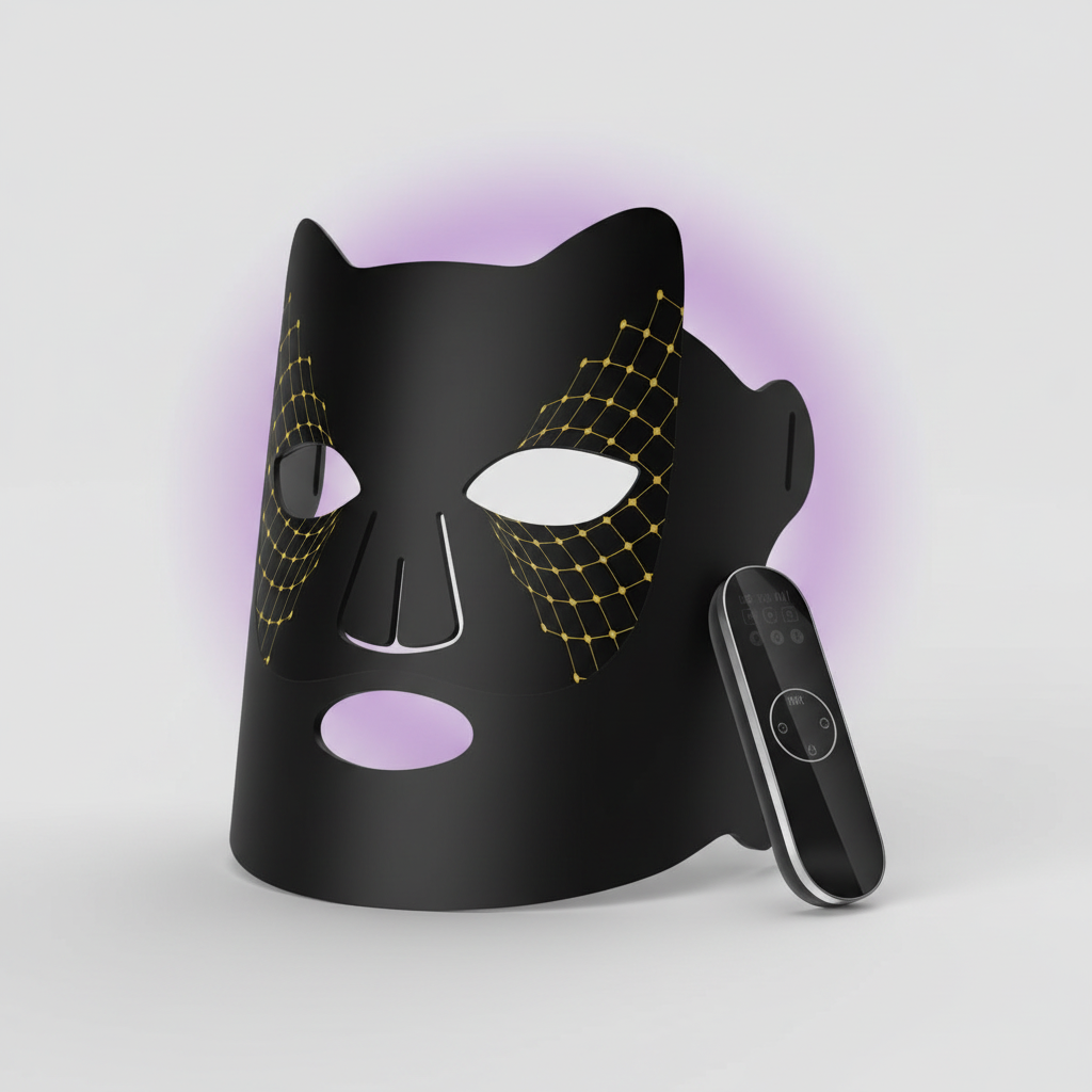 LED Photon Mask tre quarti